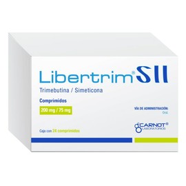 LIBERTRIM SII (TRIMEBUTINA/SIMETICONA) COMP 200MG/75MG C24