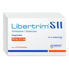 LIBERTRIM SII (TRIMEBUTINA/SIMETICONA) COMP 100MG/37.5MG C20