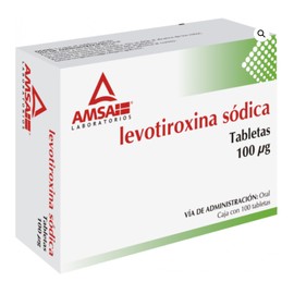 LEVOTIROXINA SODICA TAB 100MCG C100 AMSA