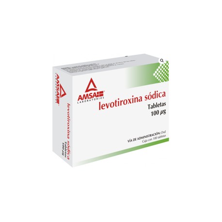 LEVOTIROXINA SODICA TAB 100MCG C100 AMSA