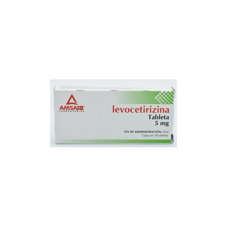 LEVOCETIRIZINA TAB 5MG C10 AMSA