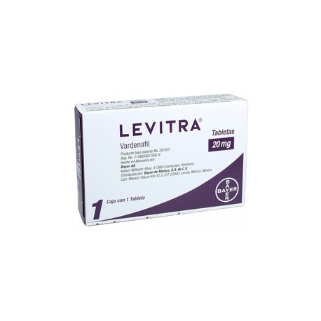 LEVITRA (VARDENAFIL) TAB 20MG C1