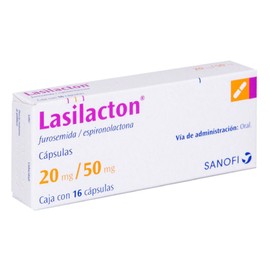 LASILACTON (FUROSEMIDA/ESPIRONOLACTONA) 20/50MG C16