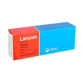 LANOXIN (DIGOXINA) TAB 0.25MG C60 ASPEN