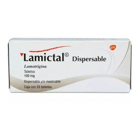 LAMICTAL DISPERSABLE (LAMOTRIGINA) TAB 100MG C28