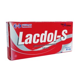 LACDOL-S (KETOROLACO TROMETAMINA) TAB SUB 30MG C4