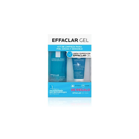 LA ROCHE-P EFFACLAR GEL LIMPIADOR PURIFICANTE 400ML + GEL 50ML