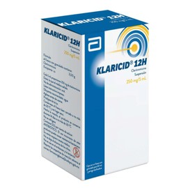 KLARICID 12H (CLARITROMICINA) SUSP 250MG/5ML 60ML