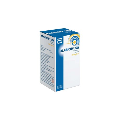 KLARICID 12H (CLARITROMICINA) SUSP 250MG/5ML 60ML