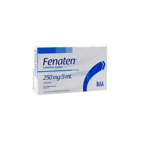 FENATEN (FENITOINA) AMP 250MG/5ML C1