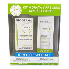 KIT BIODERMA  SEBIUM HYDRA + SEBIUM BARRA 100GR