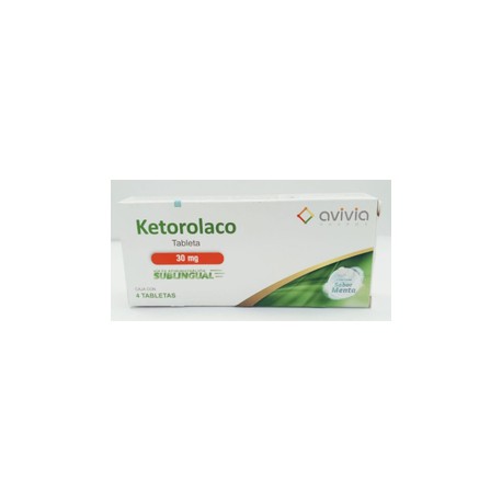 KETOROLACO TAB 30MG C6 MENTA AVIVIA