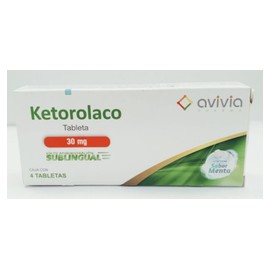 KETOROLACO TAB 30MG C4 MENTA AVIVIA