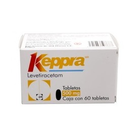 KEPPRA (LEVETIRACETAM) TAB 500MG C60