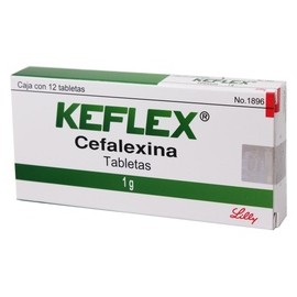 KEFLEX (CEFALEXINA) TAB 1G C12