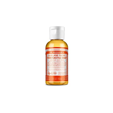 JABON DE CASTILLA TEA TREE 59ML DR BRONNER´S