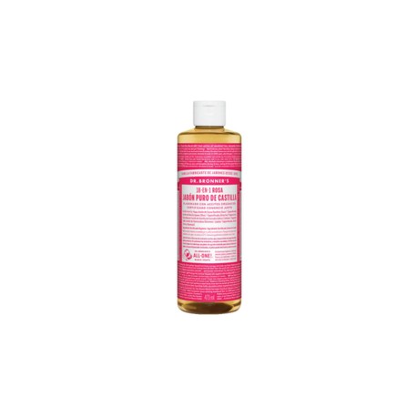 JABON DE CASTILLA ROSAS 473ML DR BRONNER´S