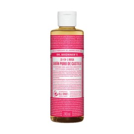 JABON DE CASTILLA ROSAS 240ML DR BRONNER´S