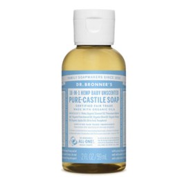 JABON DE CASTILLA BABY MILD 59ML DR BRONNER´S