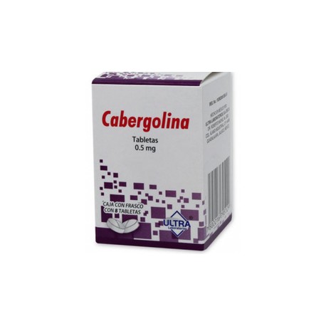 CABERGOLINA TAB 0.5MG C8 ULTRA