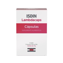 ISDIN LAMBDACAPS (SUP ALIM) CAP 584MG C30