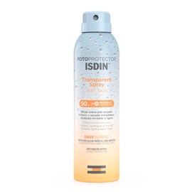 ISDIN FOTOPROTECTOR TRANSPARENT WET SKIN SPRAY 50+FPS 250ML