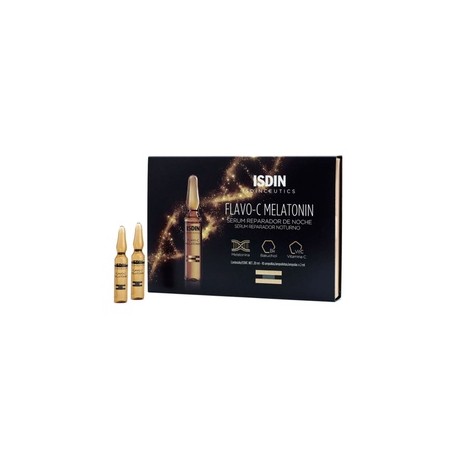 ISDIN FLAVO-C MELATONIN SERUM NOCHE AMP 2ML C10