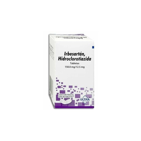 IRBESARTAN/HIDROCLORIZADA TAB 150MG/12.5MG C14