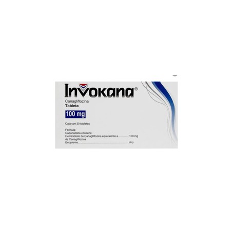 INVOKANA (CANAGLIFLOZINA) TAB 100MC C30