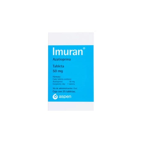 IMURAN (AZATIOPRINA) TAB 50MG C25