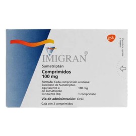 IMIGRAN (SUMATRIPTAN) COMP 100MG C2