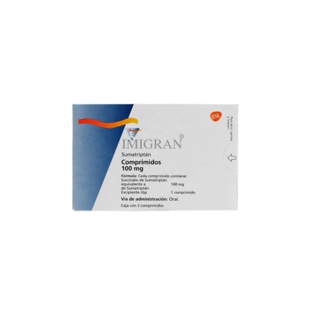 IMIGRAN (SUMATRIPTAN) COMP 100MG C2