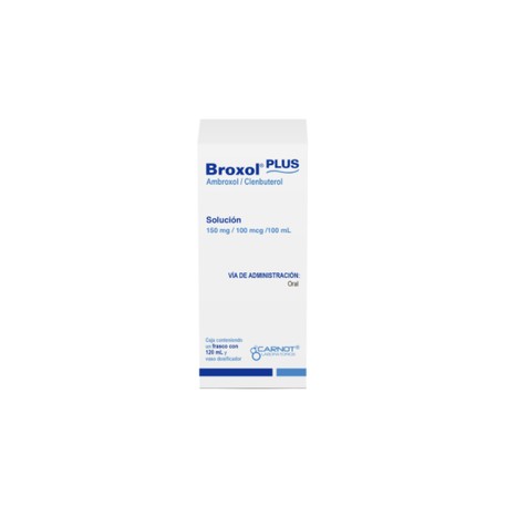 BROXOL PLUS (AMBROXOL/CLENBUTEROL) SOL 120ML C1
