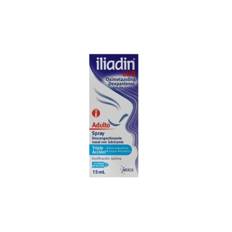 ILIADIN LUB ADULTO (OXIMETAZOLINA/DEXPANTENOL) SPRAY 0.05% 15ML