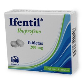 IFENTIL (IBUPROFENO) TAB 200MG C10