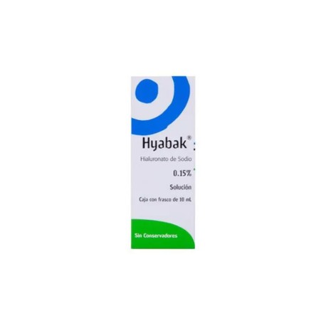 HYABAK (HIALURONATO DE SODIO) GTS 0.15% 10ML