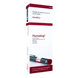 HUMALOG (INSULINA HUMANA) AMP 100UI/ML 3ML C1