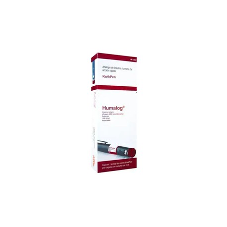 HUMALOG (INSULINA HUMANA) AMP 100UI/ML 3ML C1