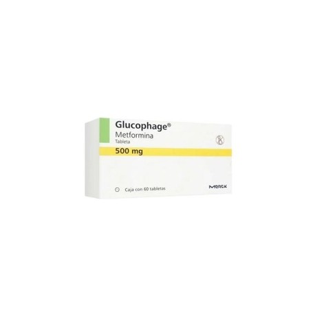 GLUCOPHAGE (METFORMINA) TAB 500MG C60