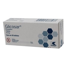 GLICOSAR (PRAVASTATINA) TAB 10MG C30