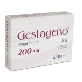 GESTAGENO (PROGESTERONA) CAP 200MG C15