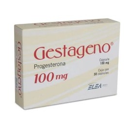 GESTAGENO (PROGESTERONA) CAP 100MG C30
