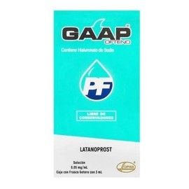 GAAP OFTENO PF (LATANOPROST) GOTAS 0.05MG/ML 3ML