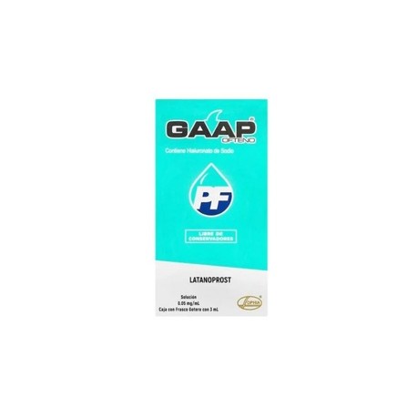 GAAP OFTENO PF (LATANOPROST) GOTAS 0.05MG/ML 3ML