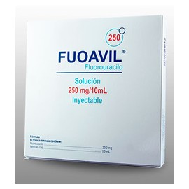 FUOAVIL (FLUOROURACILO) FCO AMP 250MG/10ML C10