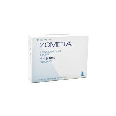 ZOMETA (ACIDIO ZOLEDRONICO) FCO AMP 4MG/5ML C1