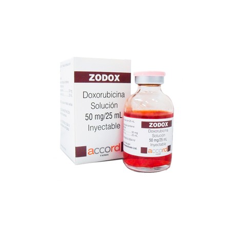 ZODOX (DOXORUBICINA) INY 50MG 25ML C1