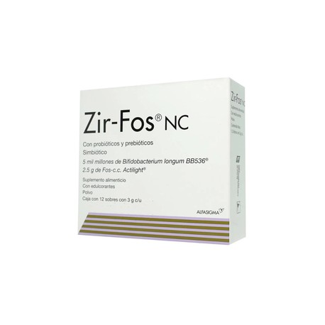 ZIR-FOS (BIFIDOBACTERIUM) SOBRES 3G C12