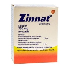 ZINNAT (CEFUROXIMA) AMP 750MG C1