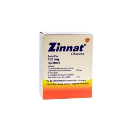 ZINNAT (CEFUROXIMA) AMP 750MG C1